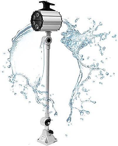 Vassbkkdy Led-maschinenlampe, Werkzeugmaschinen-arbeitslampe, CNC-fräsmaschine Mit Langem Arm, Drehmaschine, Bohrmaschine, Tischlampe, Mechanische Beleuchtung(Size:24V 7W,Color:c)