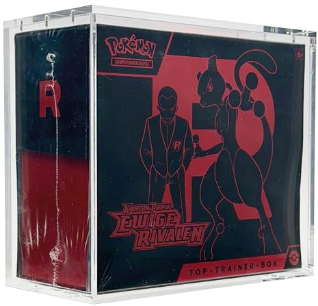 Protect Shield Box passend für alle Pokemon Top Trainer Boxen/Elite Trainer Boxen - Storage Box bietet eine sichere Lagerung der Produkte