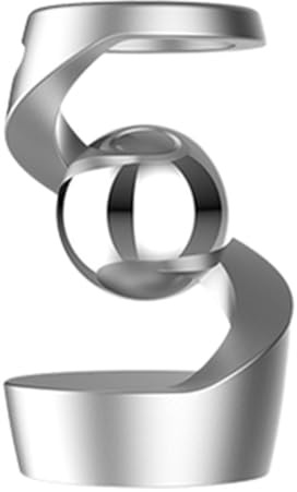 Bosiyrggrl Desktop Floating Gyroscope Stress Relief Sculpture Suitable forDesktop Decoration B
