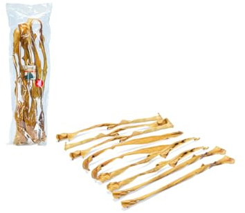 Beeztees Rinderkopfhaut, Hundesnack, Vorteilspack, 10 St., 70-80 cm