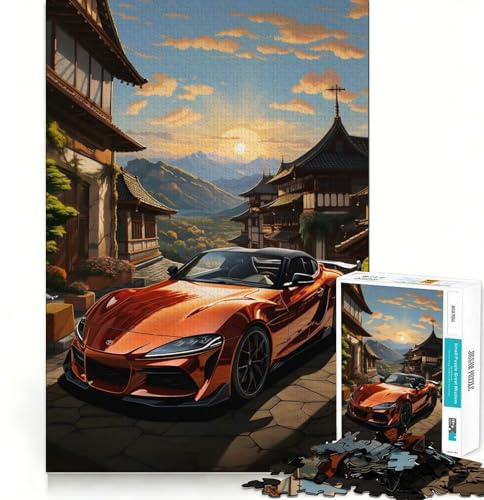 Supra MK Retro-Malpuzzle mit 1000 Teilen für Erwachsene Denksportaufgabe, entspannende Beschäftigung, klare Schnitte, Sammlerstück 38x52cm