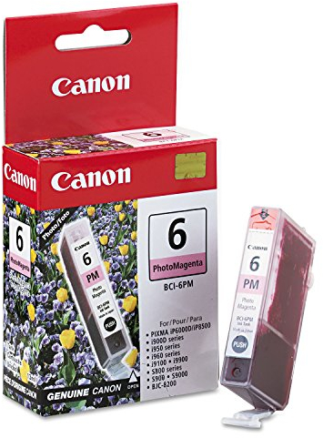 Canon Tintenpatrone BCI-6 PM - Foto magenta 15 ml - Original für Tintenstrahldrucker 4710A002 Einzelpack