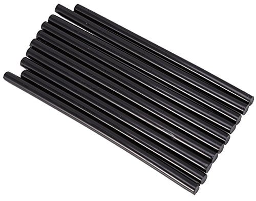 10 teile/satz 7x150mm Bunte Heißkleber Sticks Viskosität DIY Reparatur Werkzeug für 20 Watt Heißklebepistolen (Schwarz)