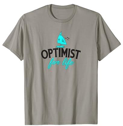 Segeln - Optimist For Life Design für Segler T-Shirt