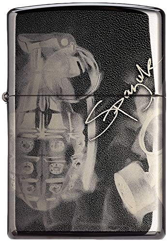 ZIPPO – Sturmfeuerzeug, Spazuk Grenade, 360° Photo Image, High Polish Black, nachfüllbar, in hochwertiger Geschenkbox