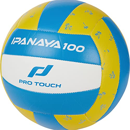 Pro Touch Ipanaya 100 Beach-Volleyball Yellow/Bluedark 5