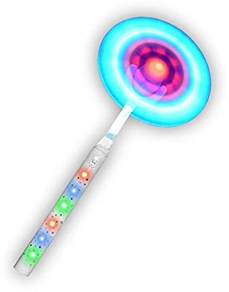 The Glowhouse Flashing Swivel Fan LED Light Up, einstellbare Drehung (Windmühle)