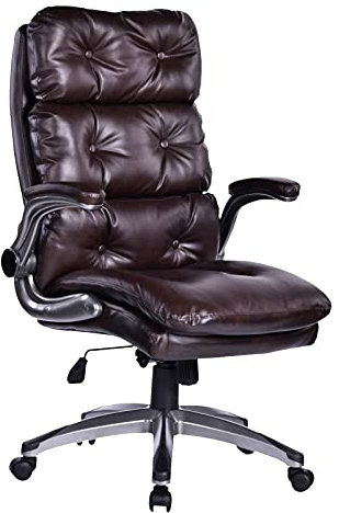 DongBao Office Chair,Ergonomic High-Back PU Leather Office Computer Executive Desk Chair Gaming Chair