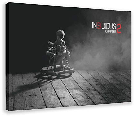 Insidious Poster mit klassischem Thriller-Film, Vintage-Film, 5 Leinwand-Kunstdruck, Gemälde für Wohnzimmer, Schlafzimmer, Dekoration, Rahmen: 30 x 45 cm