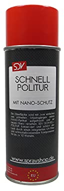 SDV Chemie Schnellpolitur 3x 400ml mit Nano-Lackschutz-Versiegelung Autopolitur