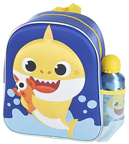 CERDÁ LIFE'S LITTLE MOMENTS Botella de Agua Infantil Baby Shark-Licencia Oficial Niceklodeon para Niños, Rosa, Mochila Recomendada 3-6 años, en Edad de Preescolar