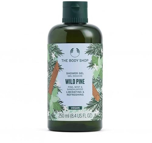 The Body Shop Wild Pine Shower Gel Pine Mint Sandalwood 250ml