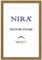 NiRa Massiv Holz Bilderrahmen Barock Antik 40 x 60 cm in Alt-Gold | Farbe und Größe wählbar | Rahmen für Poster | Puzzle | Foto collage HD089