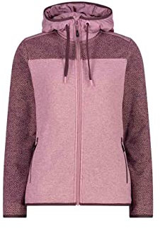CMP Damen Hoodie Jacke, Fard, 42