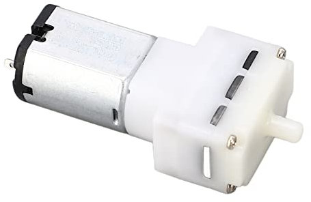 Fafeicy Pompe à Air Miniature DC3V 0.5LPM 375mmHg Batterie Manuelle Aluminium Incl. 1 x Pompe à Air