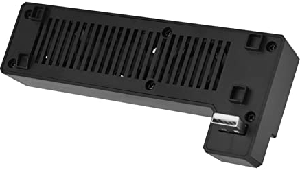 Game Console Cooling Fan Docking Station,External Cooler Stand with 3 Cooling Fan Heat Reducing USB External Cooling Fan Side Mounted for Xbox ONE X Game Console