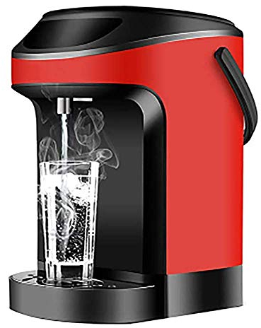 FFOCCO 2.5L Instant Hot Water Dispenser 2200W Desktop Electric Auto Hot Water Dispenser Boil Water in 5 Seconds Suitable for Home And Office,Red Present