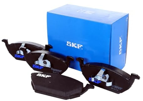 SKF Scheibenbremse Bremsbelag VKBP 80008-4er Set - Position Vorderachse Höhe 78 mm Länge 171 mm Breite 131 mm Dicke 19,6 mm - OE Qualität