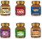 Beanies Coffee Winter Warmer Bundle - 6 Flavour Variety Pack (6 x 50g) Contains Double Choc, Amaretto, Cinnamon, Caramel, Irish and Very Vanilla