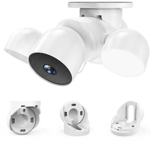 Traufhalterung für Google Nest Cam mit Flutlicht Außenkamera - ABS Stabilität Schutzhülle Google Nest Flutlicht Kamera Outdoor Traufe Halterung