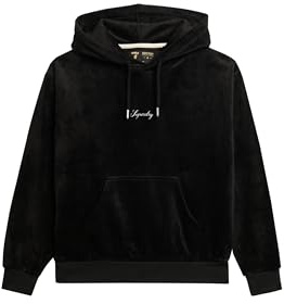 Superdry Damen Locker geschnittenes Country Club Velours-Hoodie