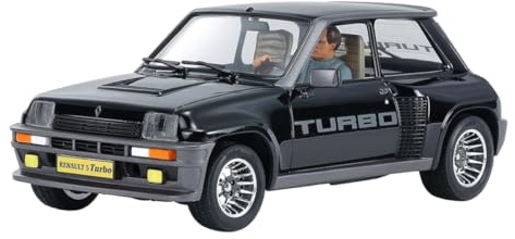 TAMIYA 24368 1:24 Renault 5 Turbo, kit di costruzione in plastica, hobby, artigianato, incollaggio, modellismo, modellismo