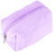 Sibba Kosmetiktasche Tragbare Makeup Tasche Reise-Kulturbeutel für Toilettenartikel Schminktasche Handtasche Damen Mäppchen Makeup Bag Kosmetiktaschen Reißverschluss Organizer Tasche Cremeviolett
