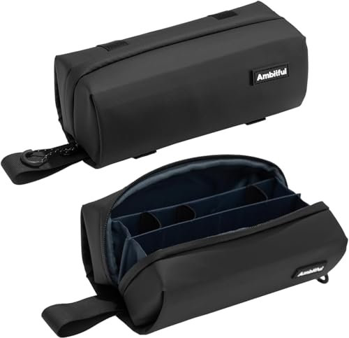 AMBITFUL Zoom P1 Storage Case, Carrying Bag for DJI OSMO Pocket 3, Large Capacity Portable Multi-Function Gadget Pouch, Multi-Layer Waterproof Travel Case