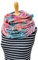 RAINBOW PFAU bunter Loop Schal Loopschal für Damen