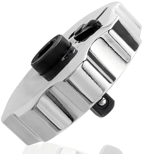 Treki 3-in-1 1/4 Drive Finger Ratchet Wrench - Mini Palm Ratchet Socket Wrench & Screwdriver - Reversible Thumbwheel Ratchet - Torque Extension Bar Wrench Tool