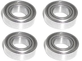 4x Kugellager 5x8x2,5 mm - MR85 ZZ Radial Rillenkugellager Wälzlager rcbay Chromstahl beidseitig gedichtet für 5mm Welle
