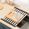 GYUPXYH Sink Drain Rack Abtropfgitter Edelstahl Faltbar 40x32.5cm Geschirrabtropfgestell für Spülbecken Geschirr Spülbecken Abdeckung