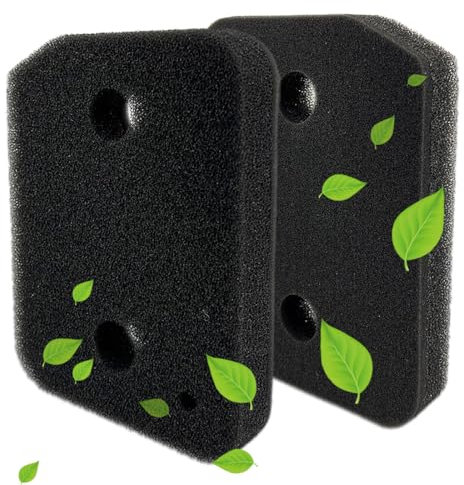 2 Pezzi Filtro per asciugatrice Miel T1 9164761, Filtro in Spugna per Asciugatrice a Condensazione e a Pompa di Calore, Filtro per Pelucchi in Schiuma