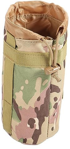 Kisangel Wasserflaschenhalter für Rucksack Wasserbeutel Flaschentasche zum Wandern Camping-flaschenaufbewahrungstasche Rucksackgurttasche für Outdoor-aktivitäten