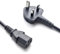 SCROY – 1.8M C13 Kettle Lead Power Cable | UK Mains cord for Laptop Adapters, Desktop PCs, Monitors, Printers, Scanners, NAS, Amplifiers & More – Black
