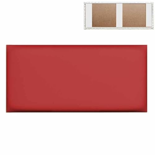 MTHGH Wandpaneele Gepolstert Lederoptik 3D Selbstklebend Kinderzimmer Bett Wandkissen Selbstklebend Polsterpaneel Wand Wall Panels Wandpolster Wandkissen(2,20 * 50cm)