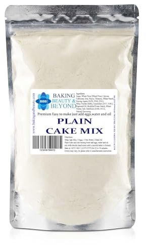 Baking Beauty and Beyond Professional Baking Plain Cake Mix 500g
