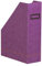 Rhodia 318930C Stehsammler (10 x 25 x 31 cm, Etikettenhalter, praktisch und strapazierfähig, Kunstleder, elegant, ideal für Ihr Büro) 1 Stück, violett