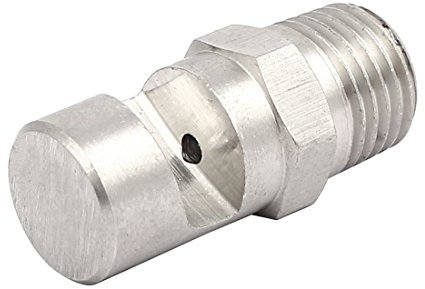 uxcell 1/4BSP 304 Stainless Steel Wide Angle Flood Jet Flat Fan Spray Tip Nozzle