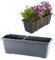 Plastia Blumenkasten Bergamot Balkonkasten 50 cm anthrazit
