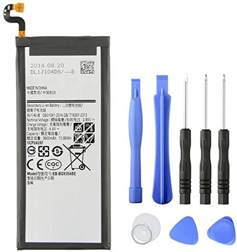 XITAIAN EB-BG935ABE EB-BG935ABA Replacement Battery for Samsung GALAXY S7 Edge G9350 G935FD SM-G935F With Tools (4.4V 3600mAh)