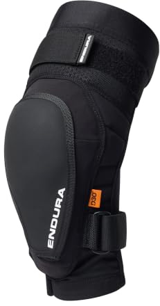 ENDURA MT500 Hard Shell Knee Pad Ginocchiere Protettive Uomo, Nero - M/L, Nero