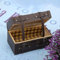 Tnfeeon 1:12 Miniatur Vintage Koffer Puppenhaus Mini Klassik Koffer Retro Koffer Puppenhaus Zubehör