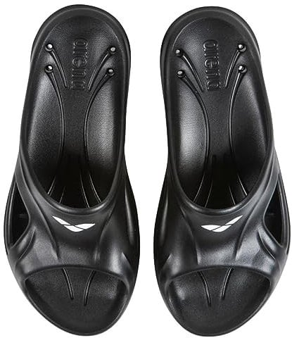 arena Hydrosoft II Hook Junior, Sandales de Piscine ou de Plage pour Garçons et Filles, Noir (Black), 39