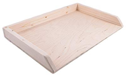 Kasalingo Spianatoia per Impastare in Legno Grande Una Tavola per Impastare Pasta Fresca O Pizza Spianatoia Legno di Betulla con Bordi in Abete Dimensioni 50X35