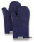 KitchenAid Asteroid - Juego de Manoplas para Horno, Color Azul Cobalto, 7 x 12.5 Pulgadas