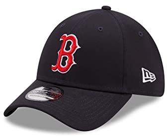 New Era Boston Red Sox MLB Fanprodukt Cap Basecap Kappe Modell 39Thirty Kappe blau - L-XL (7 1/8-7 5/8)