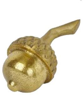 Lambert [W1025] Nocciola Deko-Objekt Alu, antik Gold L18, D10 cm