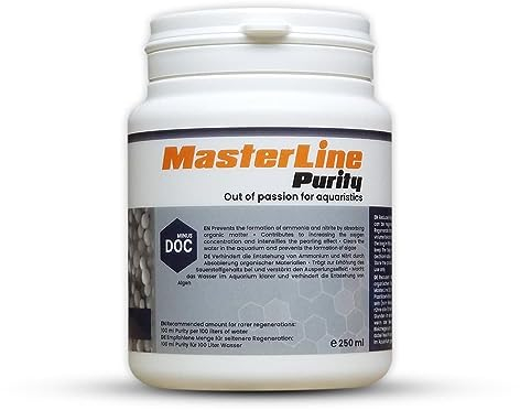 Masterline Purity - Filtermedium für kristallklares Wasser im Aquarium (250ml)