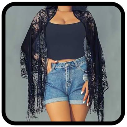 Edary Stola für Damen Festlich Spitzenschal Party Schals Für Abendkleid, weicher Cashew Schal Hochzeitskleider Braut Stola